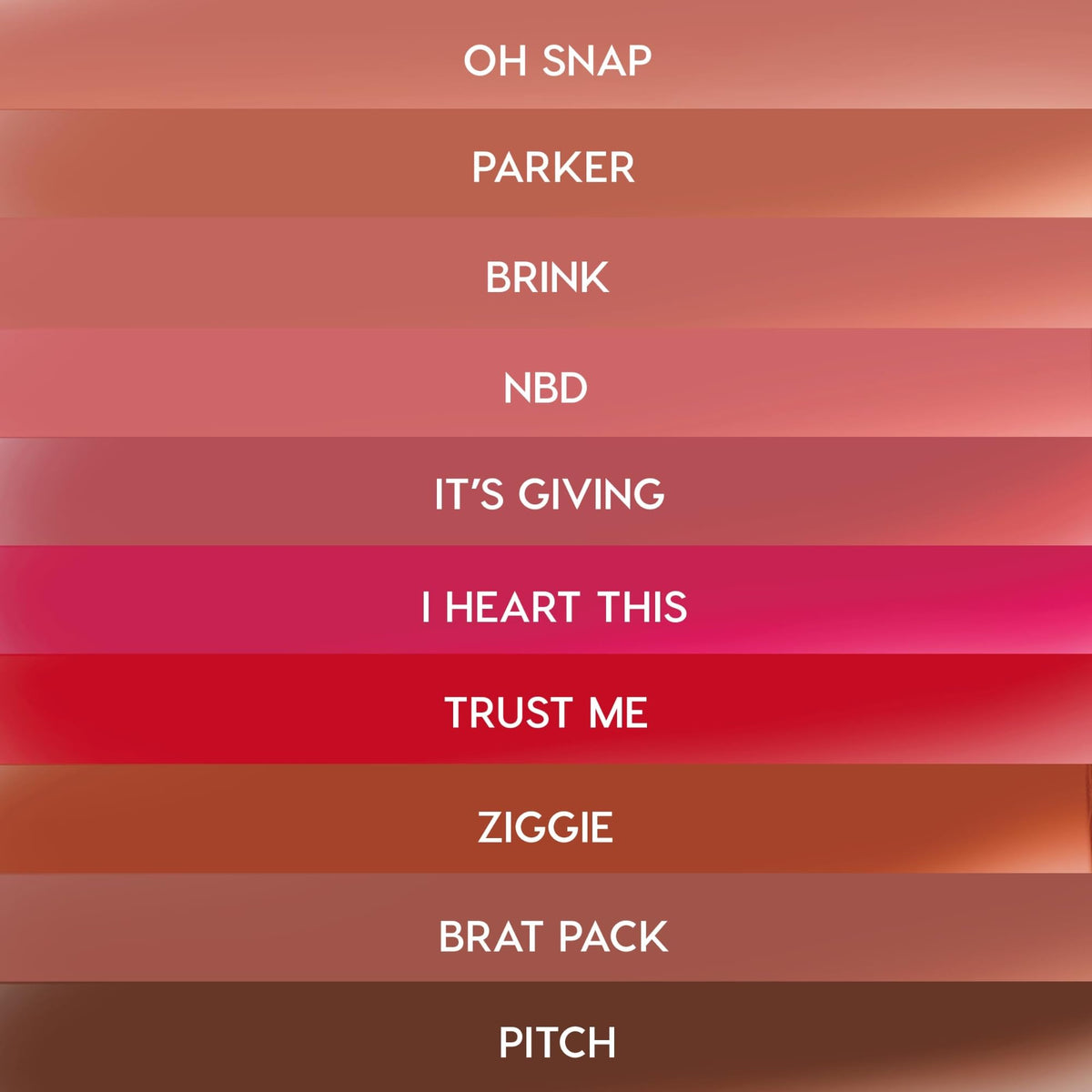 ColourPop Lippie Stix Vault - Includes 10 Nude Lipstick Shades in Matte, Matte X, Crème and Blur Finishes - Infused with a Nourishing, Non-Drying Formula - In The Nude (3.05 oz)