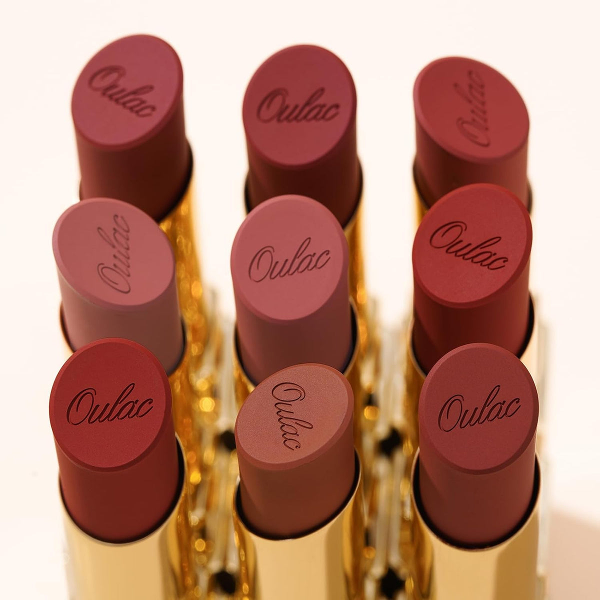 Oulac Red Matte Lipsticks for Women, Silky Velvet Matte Lipstick, Terracotta High Impact Lip Color, Soft Smooth Texture, Not Dry Lightweight Formula Infused with Vitamin E, RM06