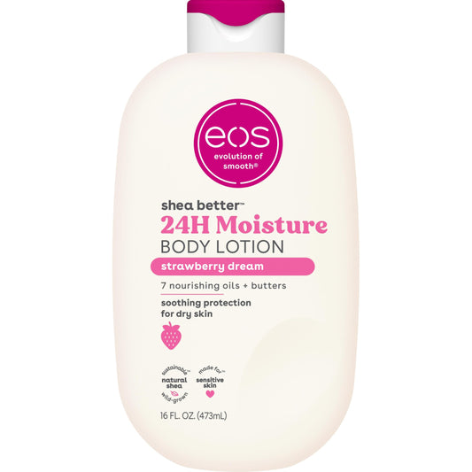 eos Natural Shea Better Body Lotion, Fresh & Cozy, 16 fl oz