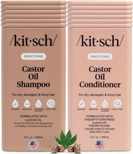 Kitsch Rosemary & Biotin Shampoo and Conditioner Set – Made in USA