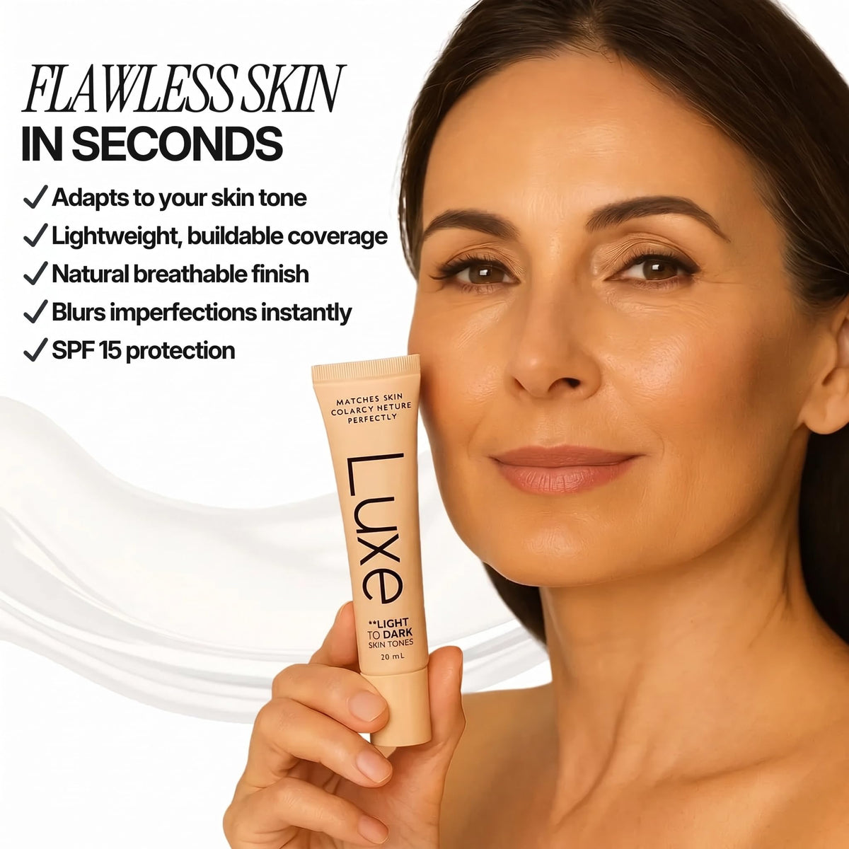 Luxe Color Changing Foundation – Light
