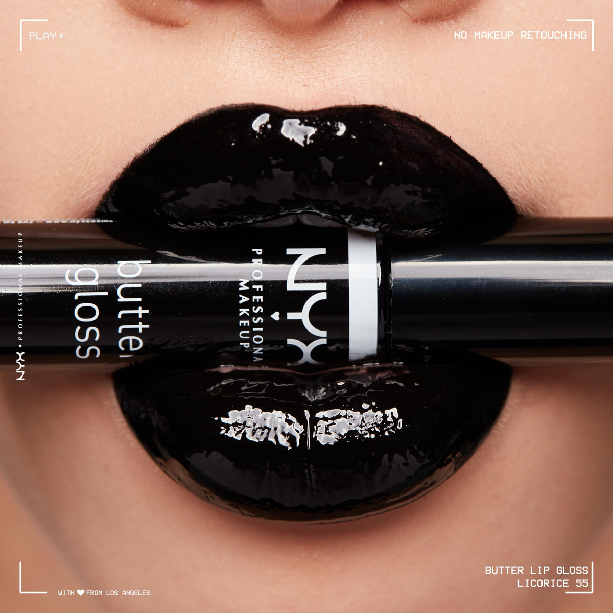 NYX PROFESSIONAL MAKEUP Butter Gloss, Non-Sticky Lip Gloss - Rocky Road (Wine)
