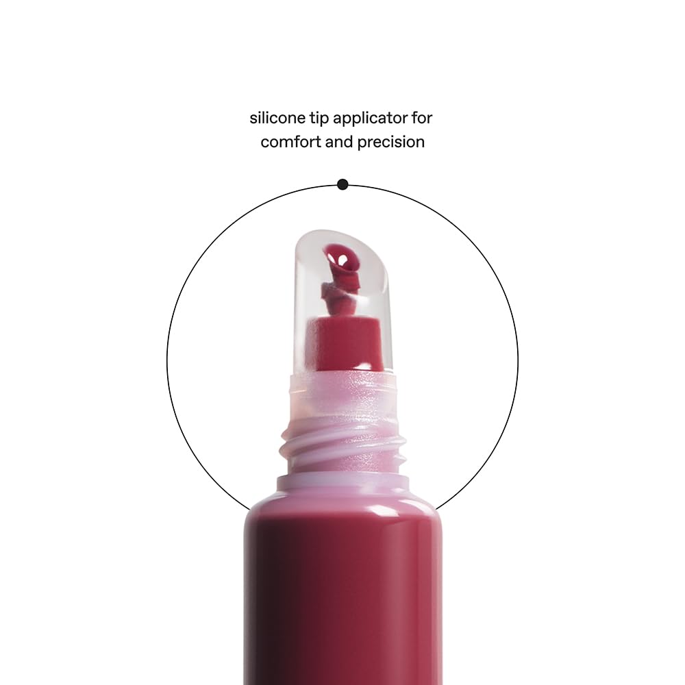 r.e.m. beauty Wicked: For Good | Poppy Plumping Lip Gloss | Instant Plumping Effect for Hydrated, Softer and Smoother Lips | Silky, Non-Sticky Feel | 0.34 Fl Oz