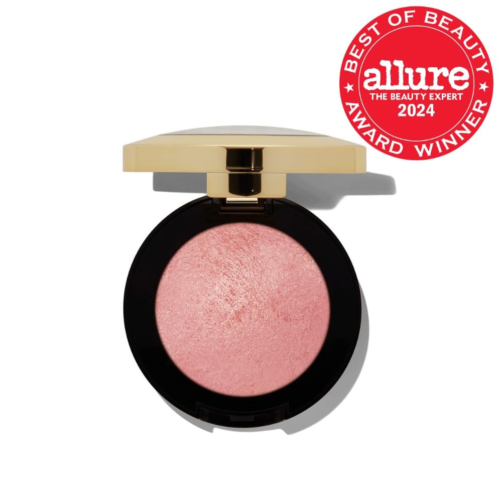 Milani Baked Blush, Makeup Powder Blush for Cheeks - Luminoso