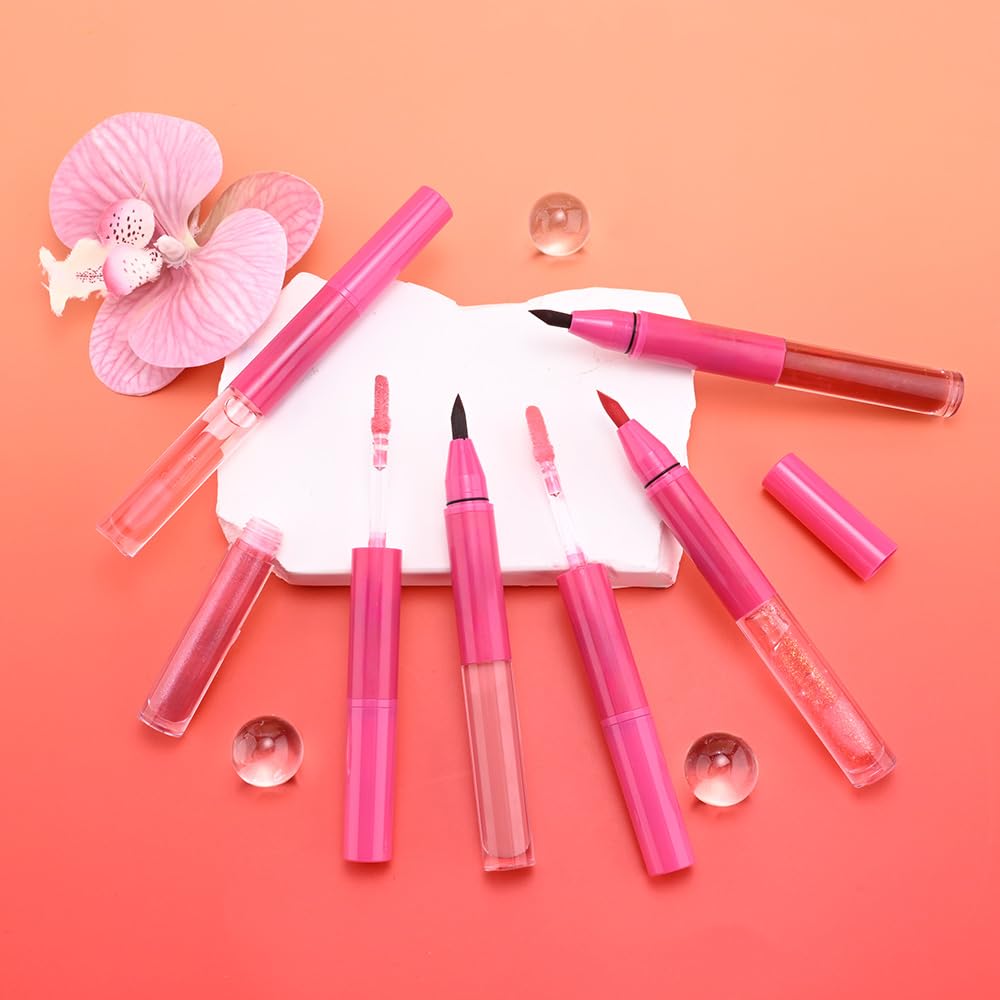 evpct Rich Rose Velvet Matte Lipstick Long Lasting Waterproof for Women