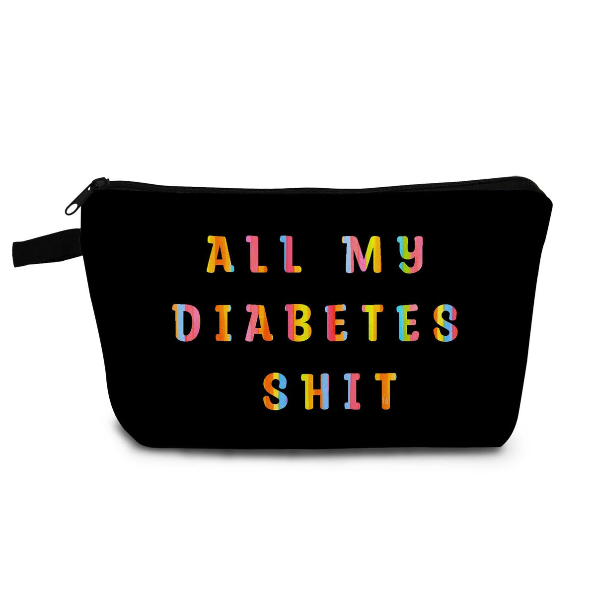 Funny Quote Print Small Cosmetic Bag -1