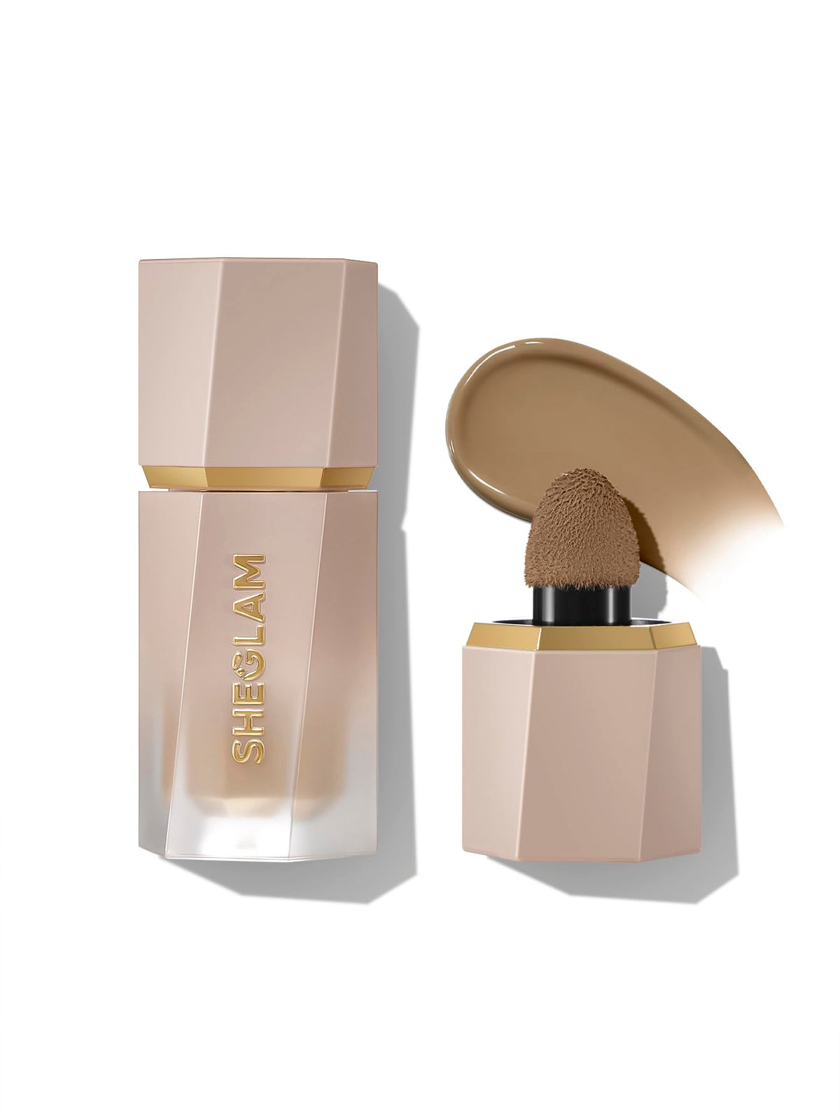 SHEGLAM Sun Sculpt Cool Toned Liquid Contour Stick Long Lasting Cream Bronzer Makeup - 01 Soft Tan