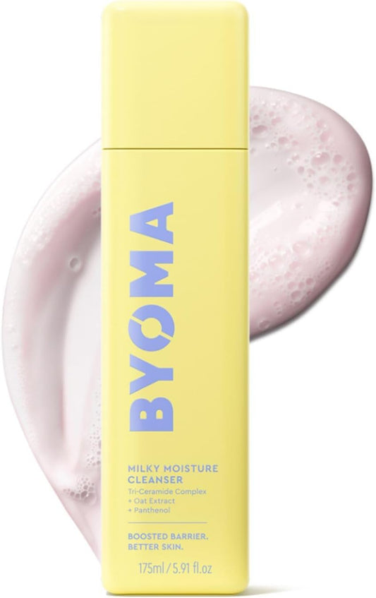 BYOMA Milky Moisture Cleanser, Ultra Soothing Facial Cleanser (175ml)