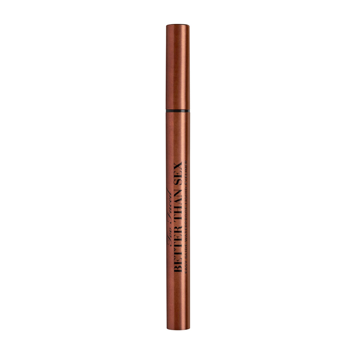 Too Faced Better Than Sex Easy Glide Liquid Eyeliner | Flake & Waterproof Liquid Eyeliner For Intense Pigment, 0.02 Fl Oz