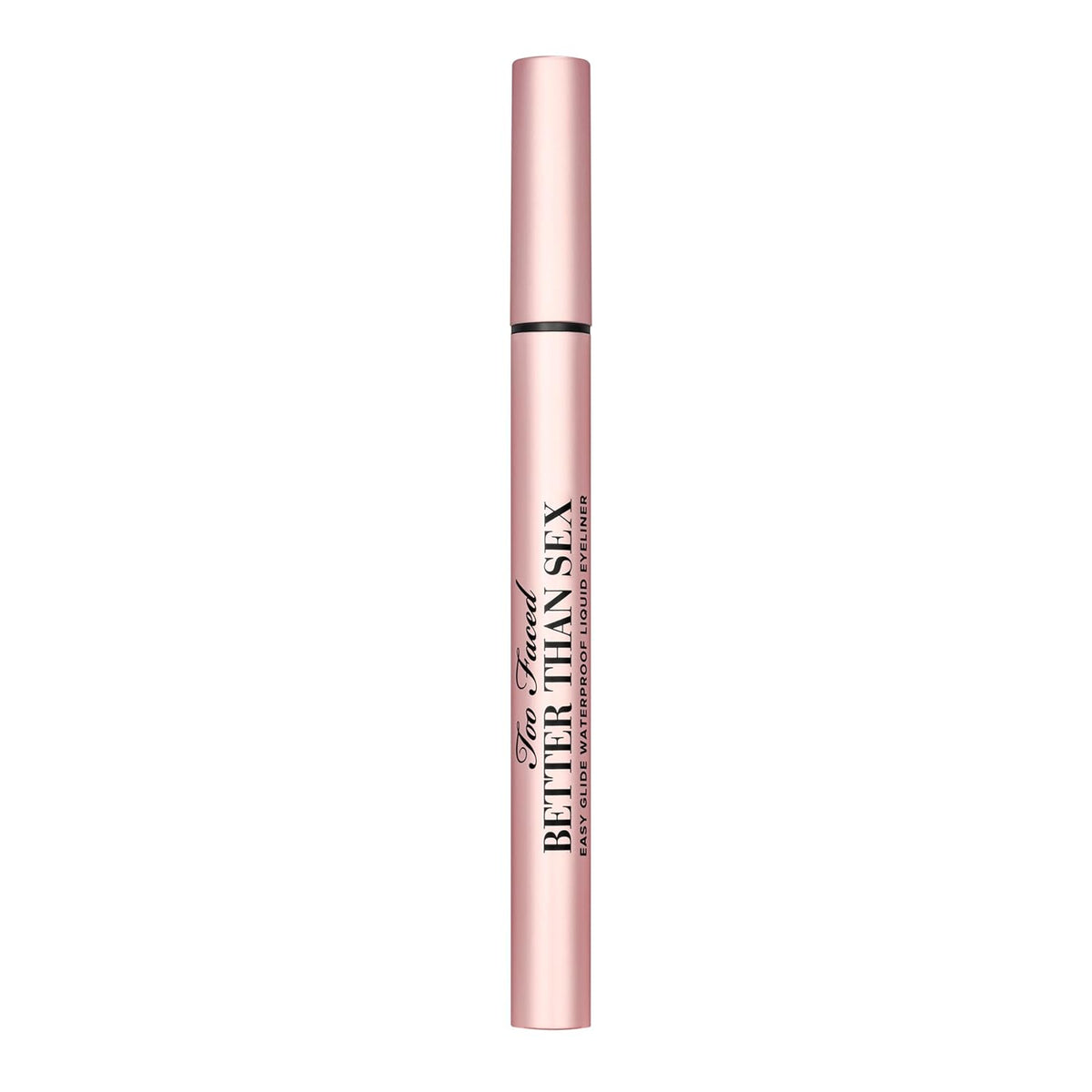 Too Faced Better Than Sex Easy Glide Liquid Eyeliner | Flake & Waterproof Liquid Eyeliner For Intense Pigment, 0.02 Fl Oz