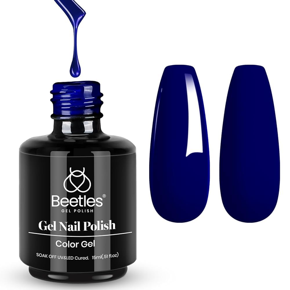 Beetles White Gel Nail Polish, 1pc 15ml White Gel Polish