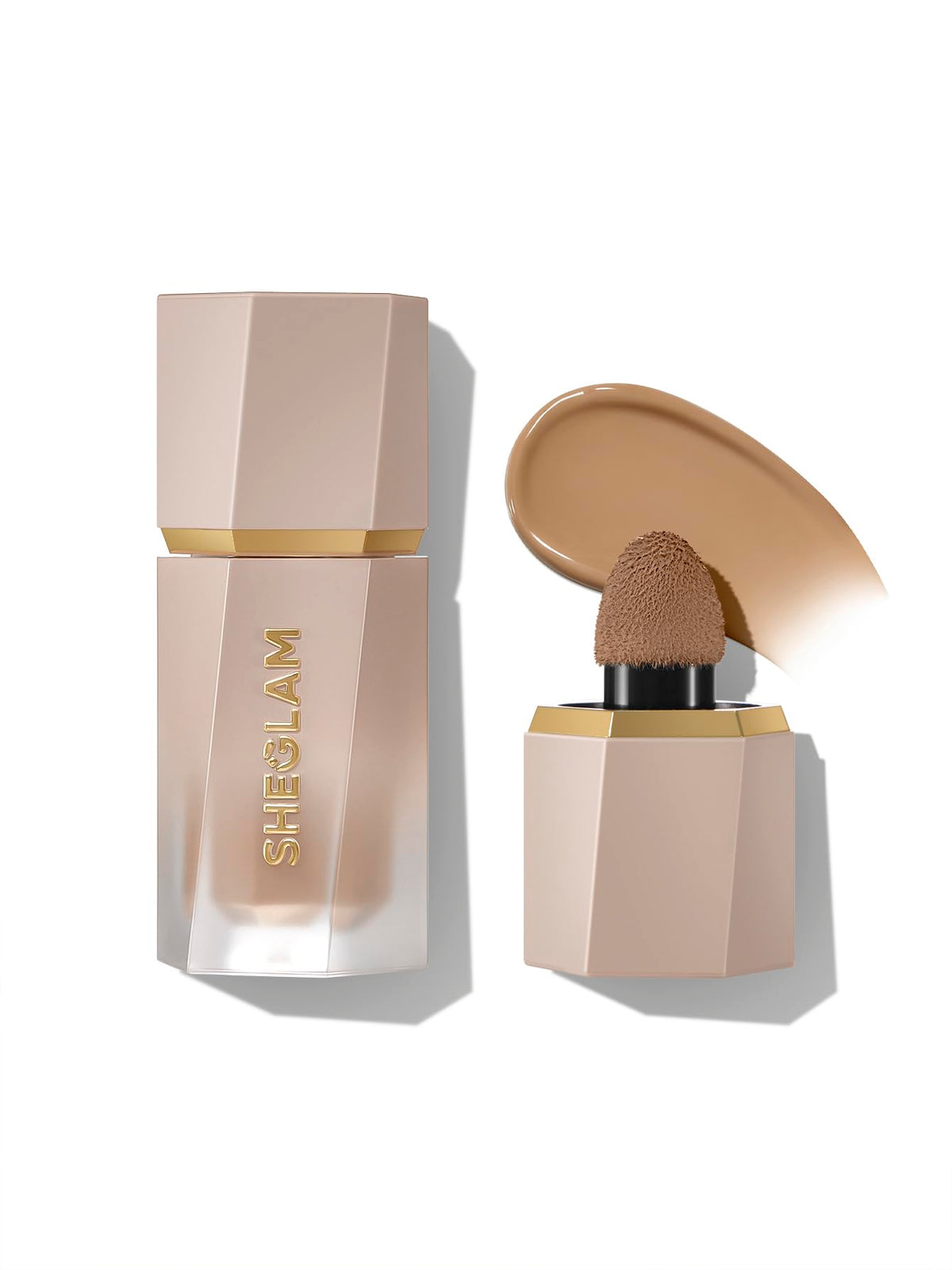SHEGLAM Sun Sculpt Cool Toned Liquid Contour Stick Long Lasting Cream Bronzer Makeup - 01 Soft Tan
