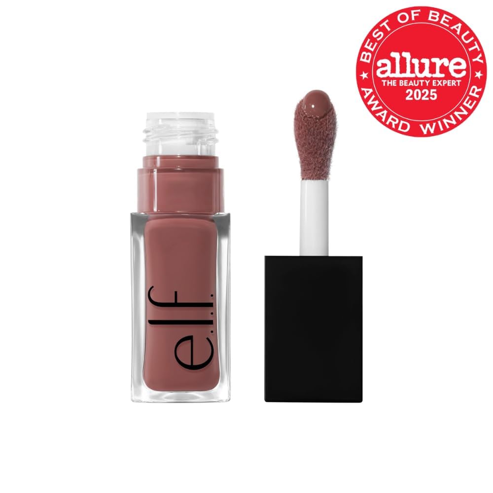 e.l.f. Glow Reviver Lip Oil, Tinted, Hydrating & Non-Sticky, Jam Session