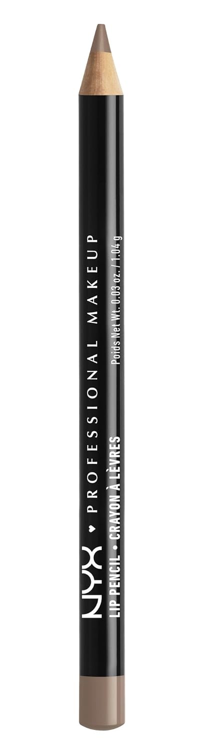 NYX PROFESSIONAL MAKEUP Slim Lip Pencil, Long-Lasting Creamy Lip Liner - Espresso