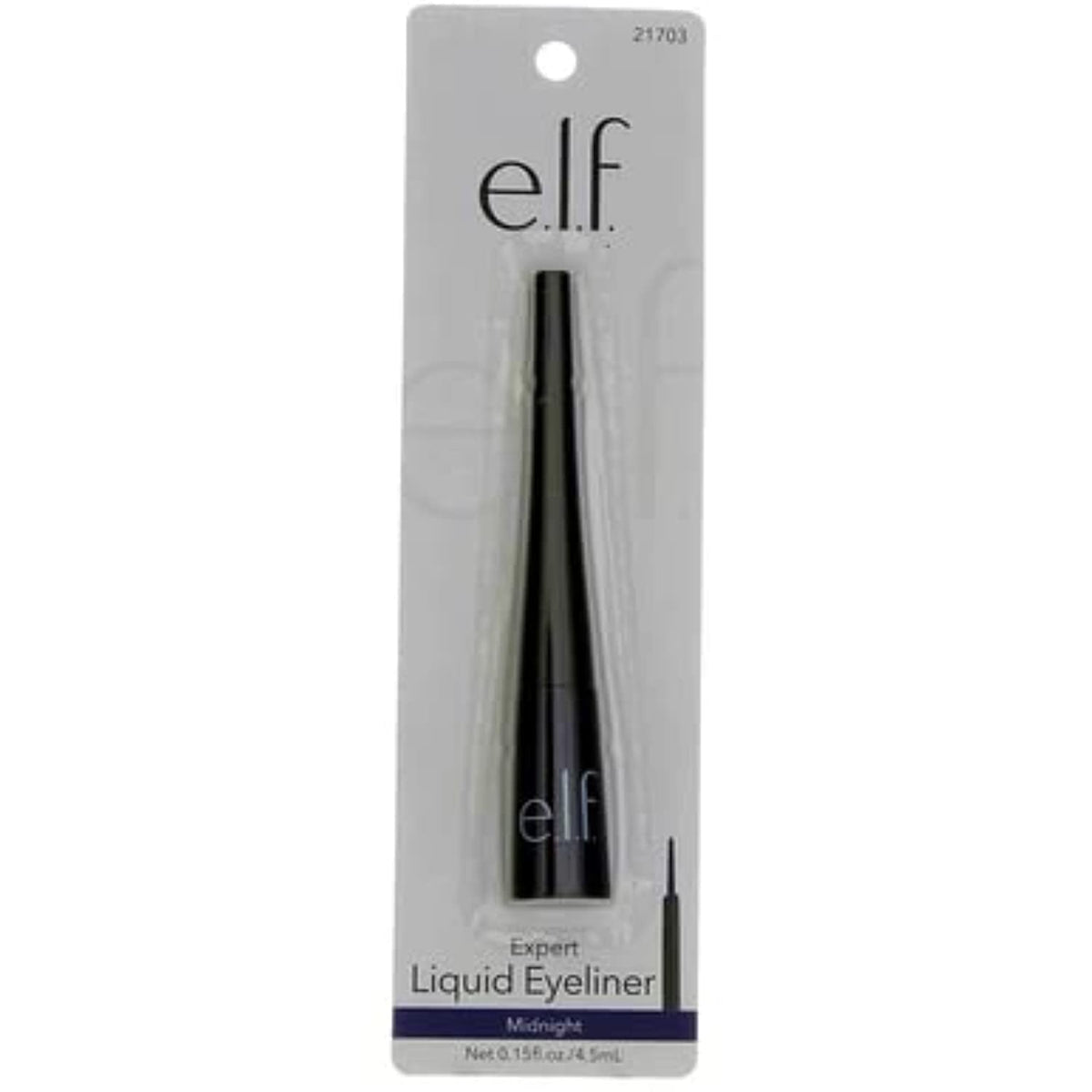 e.l.f. Expert Liquid Liner, High-Pigmented, Extra-Fine Liquid Eyeliner For Precise Definition, Long-Lasting, Vegan & Cruelty-Free, Jet Black, 0.14 oz, 2 count(Pack of 1)