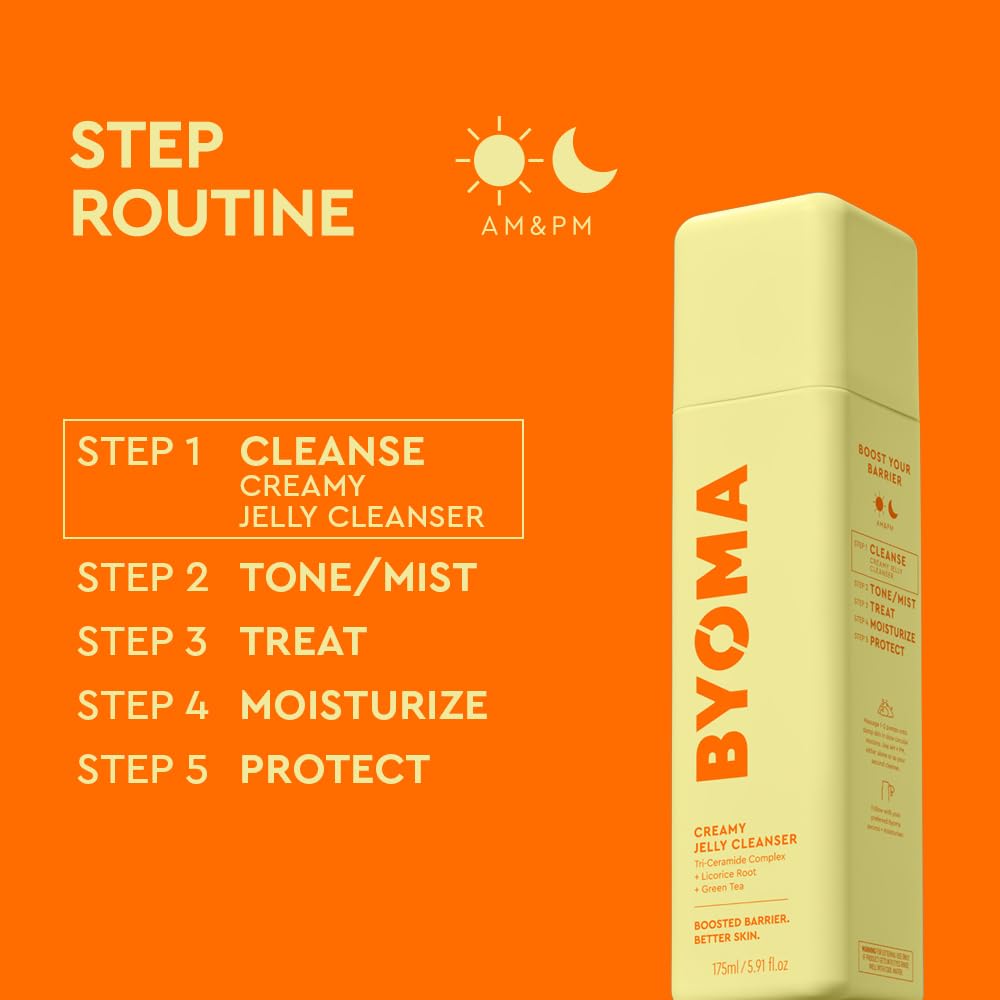 BYOMA Face Wash - Creamy Jelly Cleanser for All Skin Types