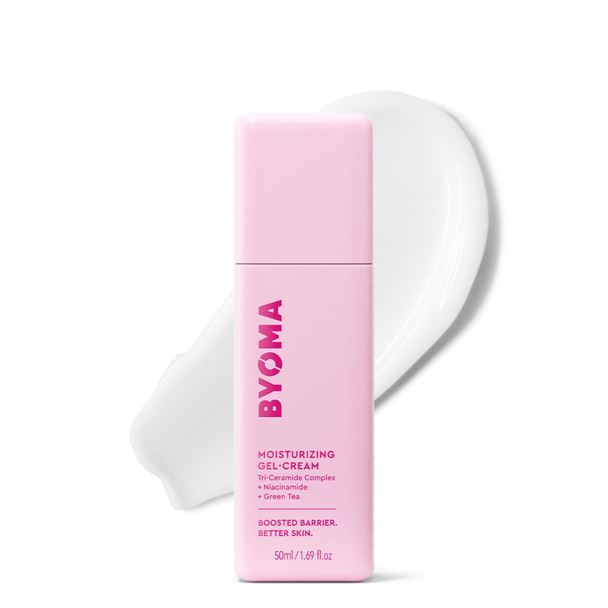 BYOMA Moisturizer - Moisturizing Gel Cream for Daily Use, Lightweight