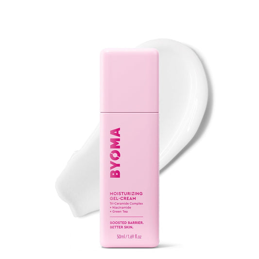 BYOMA Moisturizer - Moisturizing Gel Cream for Daily Use, Lightweight