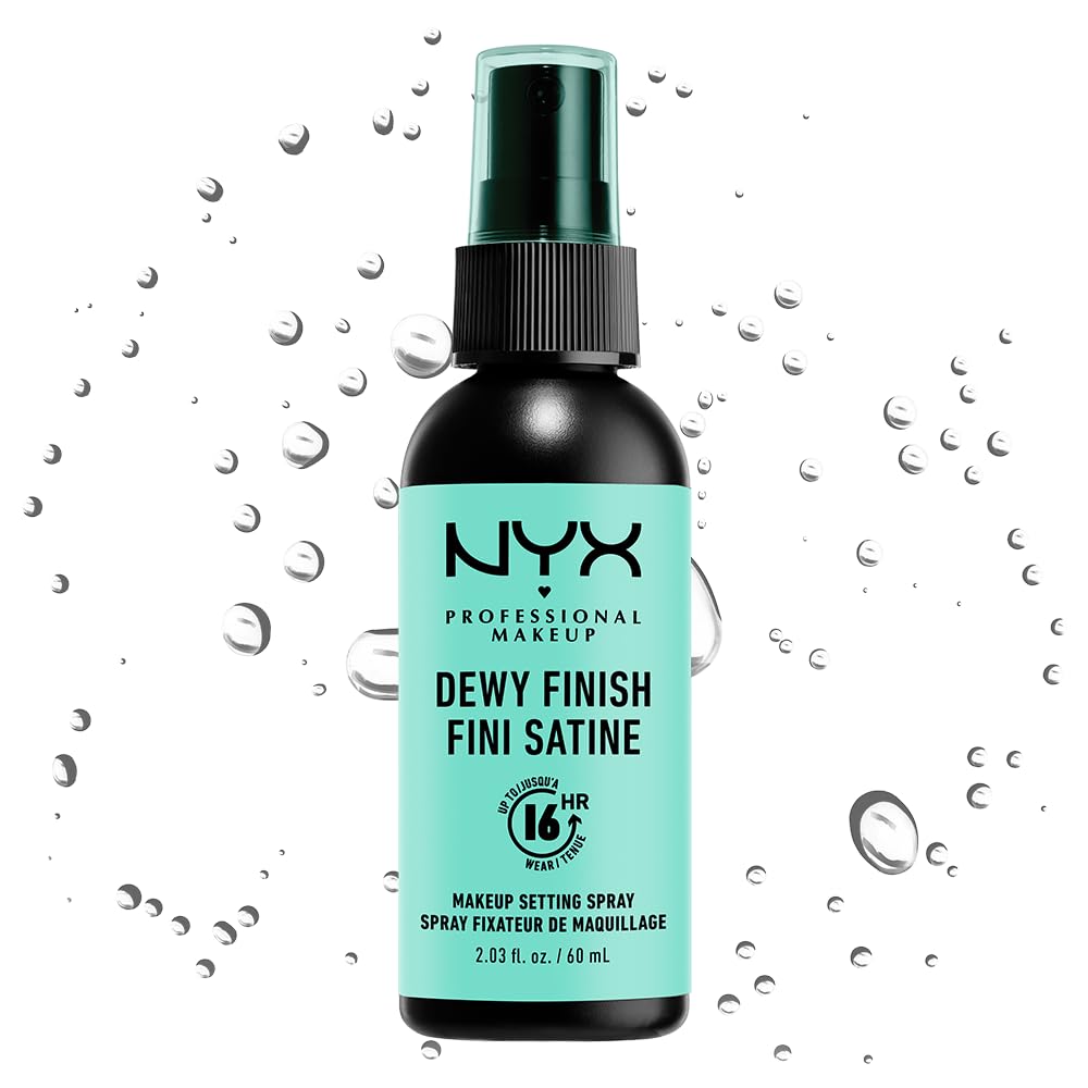 NYX PROFESSIONAL MAKEUP Makeup Setting Spray - Matte Finish, Long-Lasting Face Mist for up to 16HR Wear, Vegan Formula