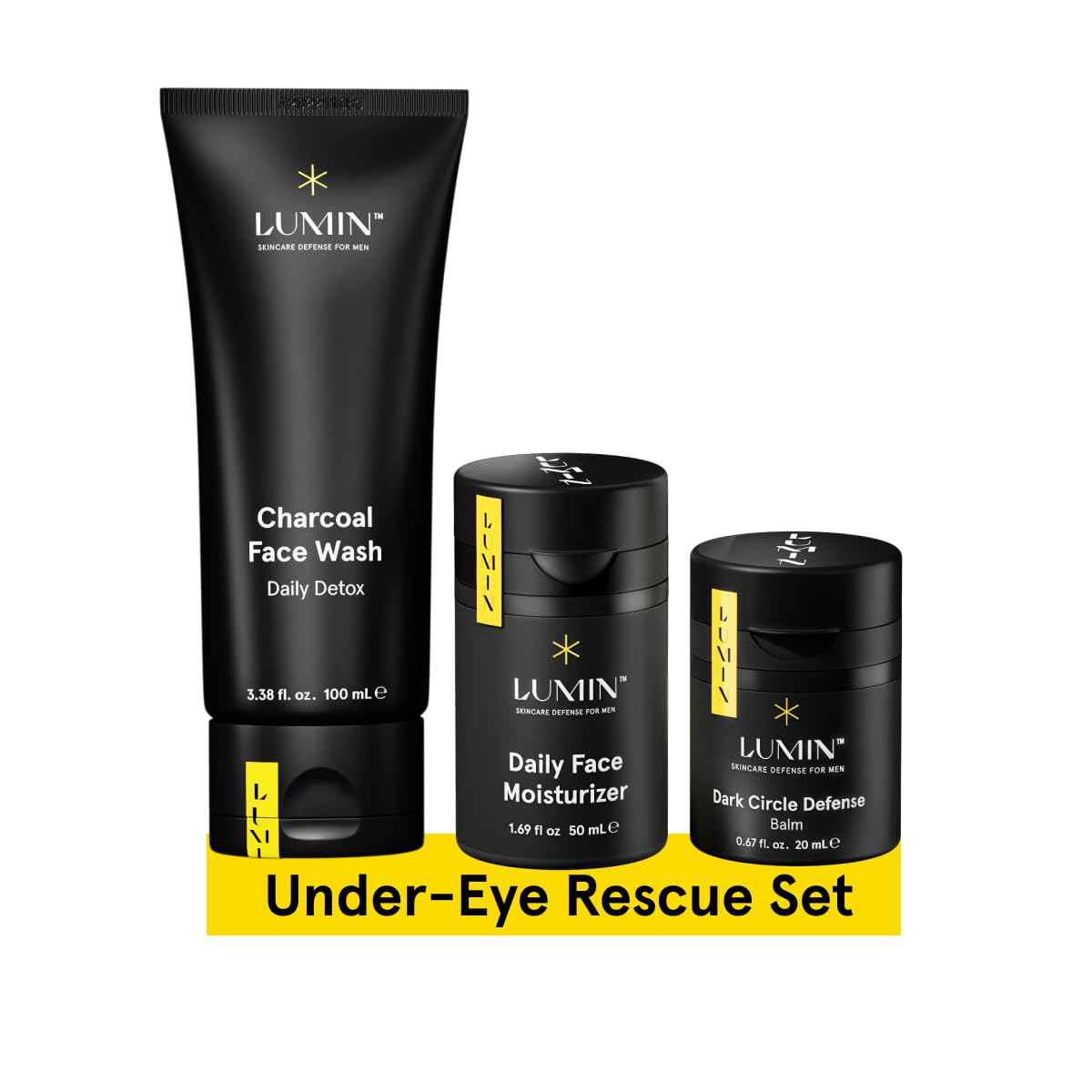 Lumin Smooth Operator Skincare Kit for Men | Face Wash Scrub & Moisturizer
