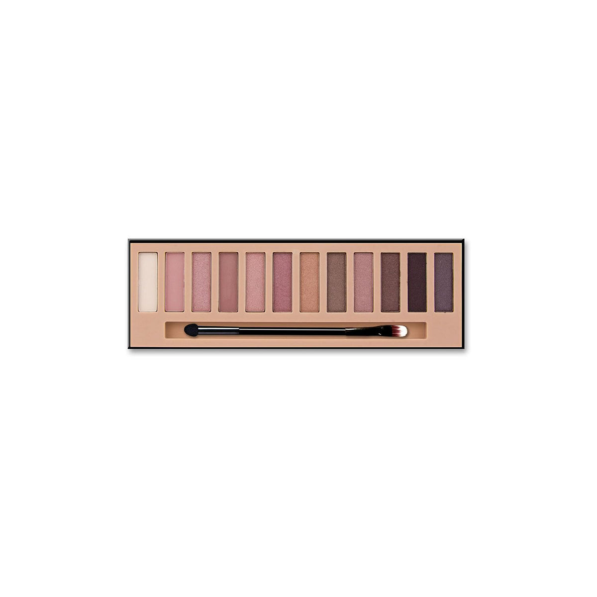 L.A. Girl Beauty Brick Eyeshadow, Nudes, 0.42 Ounce, Powder