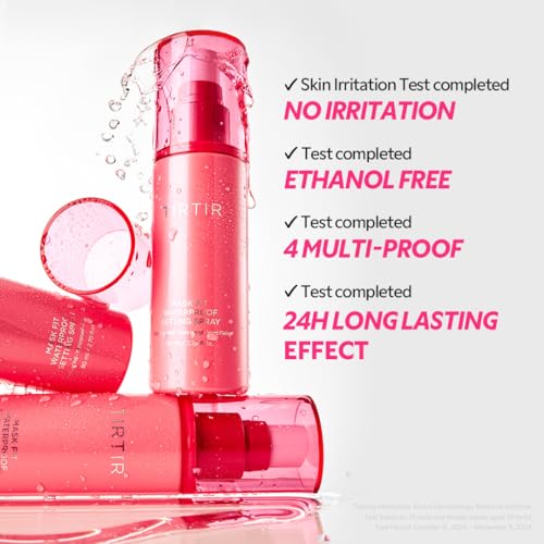 TIRTIR Mask Fit Make-up Fixer | 24H Transfer-Resistant Lightweight Non-Greasy Makeup Setting Spray 2.7 Fl Oz