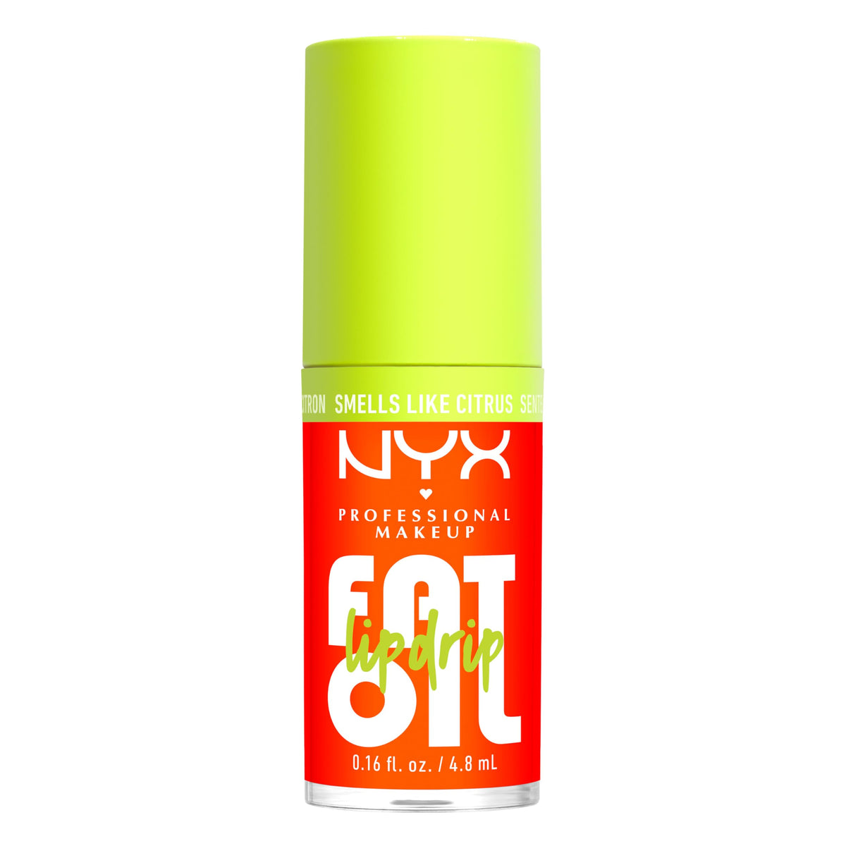 NYX PROFESSIONAL MAKEUP Fat Oil Lip Drip, Moisturizing Lip Oil Gloss, Vegan Tinted Formula, Up to 12 HR Hydration - Missed Call (Sheer Pink)