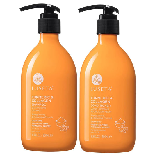 Luseta Rosemary Mint Shampoo and Conditioner Set for Hair Strengthening