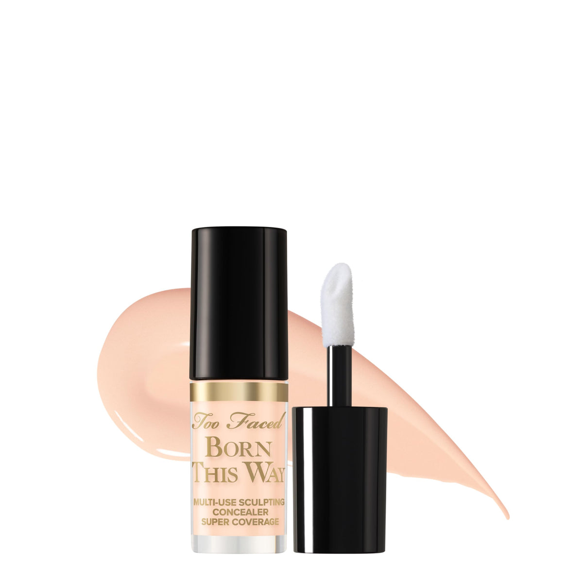 Too Faced Born This Way Super Coverage Multi-Use Concealer | Full-Coverage Hydrating Concealer for Dark Circles & Blemishes with Natural Finish | Hyaluronic Acid & Coconut Water