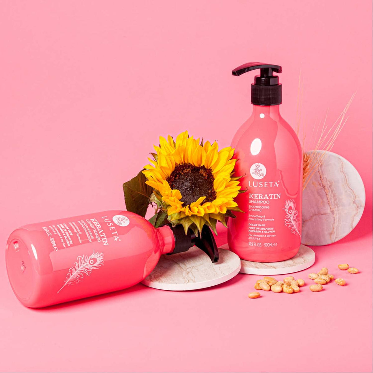 Luseta Biotin Shampoo and Conditioner Set, Thickening for Thinning Hair