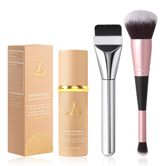 Color Changing Foundation 4-in-1 with SPF50, Match Liquid Foundation Medium
