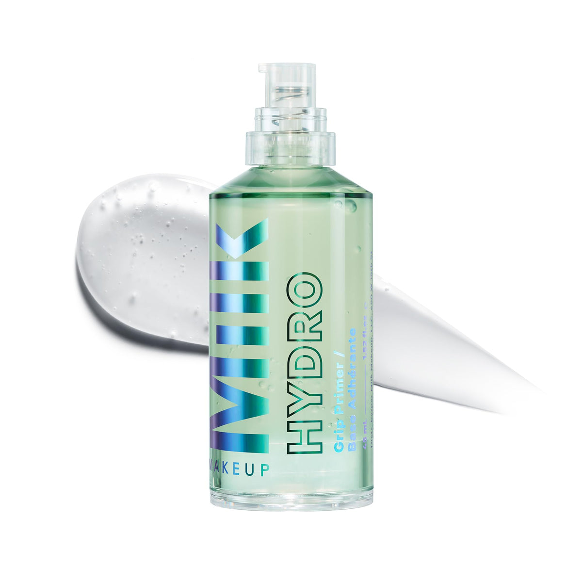 Milk Makeup Hydro Grip Primer with Hyaluronic Acid + Niacinamide – Hydrating Face Primer Grips Makeup for Up to 12 Hours – Silicone-Free, Lightweight Gel with Dewy Finish