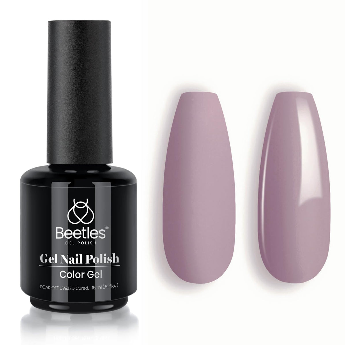Beetles White Gel Nail Polish, 1pc 15ml White Gel Polish