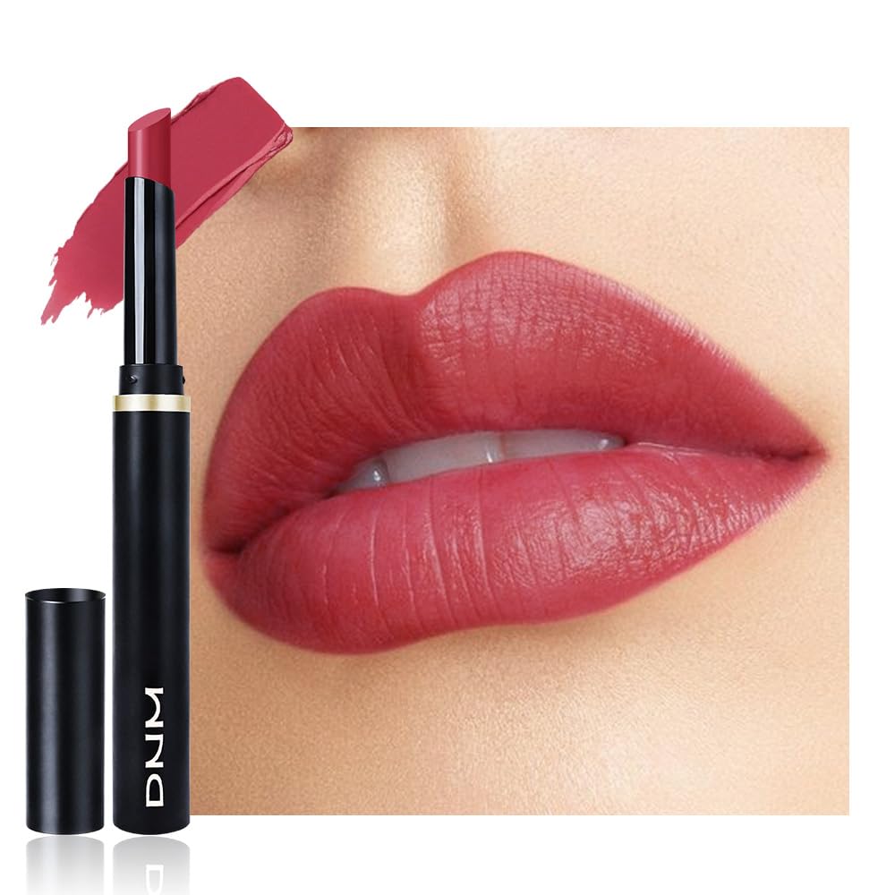 evpct Rich Rose Velvet Matte Lipstick Long Lasting Waterproof for Women