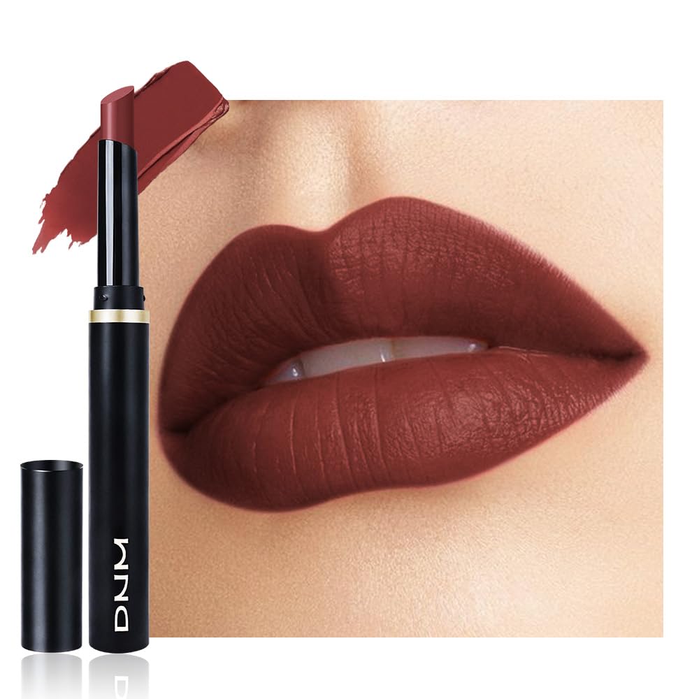evpct Rich Rose Velvet Matte Lipstick Long Lasting Waterproof for Women