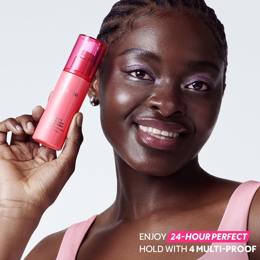 TIRTIR Mask Fit Make-up Fixer | 24H Transfer-Resistant Lightweight Non-Greasy Makeup Setting Spray 2.7 Fl Oz