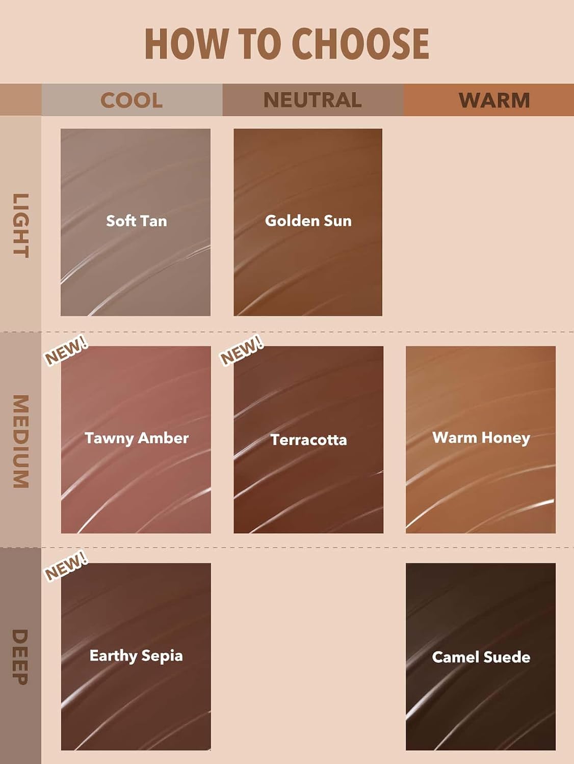 SHEGLAM Sun Sculpt Cool Toned Liquid Contour Stick Long Lasting Cream Bronzer Makeup - 01 Soft Tan