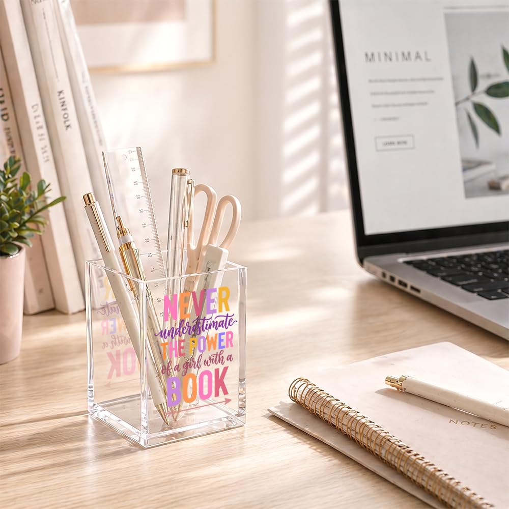 Beautiful Girl You Can Acrylic Pencil Holder Cup Gifts for Daughter