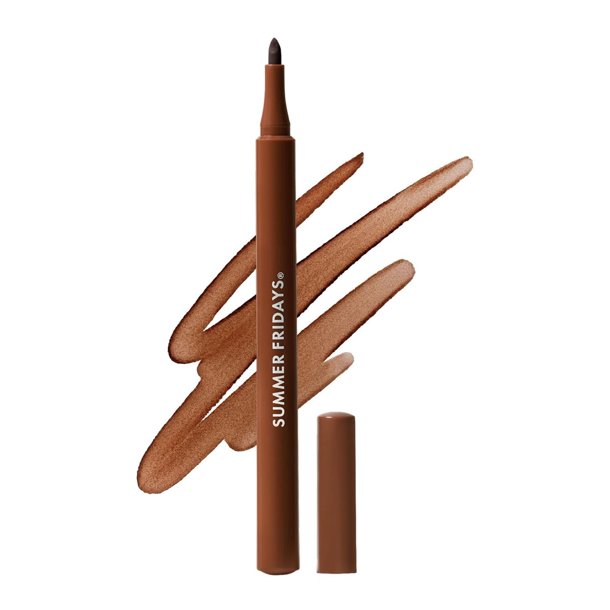 Summer Fridays Flushed Lip Stain Liner, 12hr Wear & Transfer-Proof, Rosette
