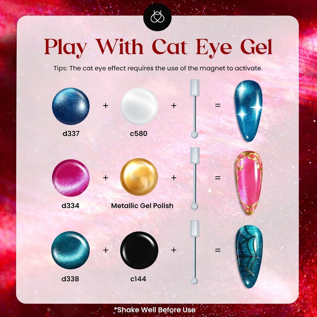 Beetles Gel Nail Polish Set, 63 PCS 55 Colors Gel Polish Kit with Base Coat
