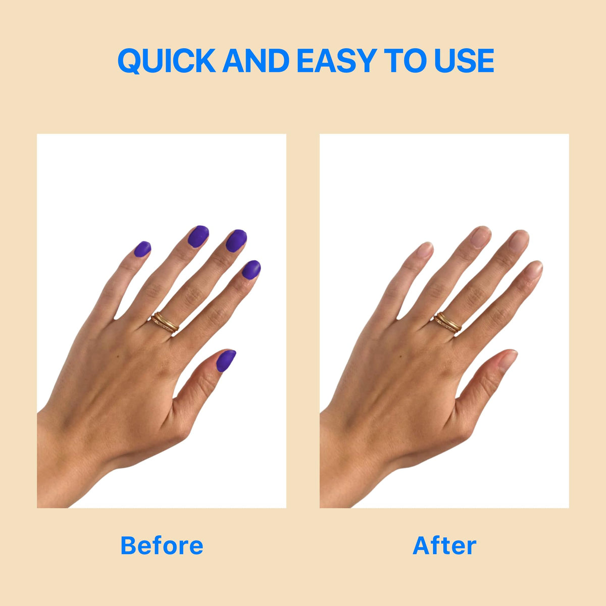 100% Pure Acetone Nail Polish Remover | Professional Quality | Easy To Use | Rapidly Removes Natural, Gel, Acrylic, shellac, and Glitter Nails | 8 Fl oz