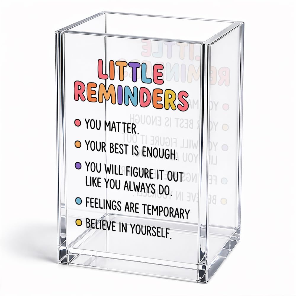 Beautiful Girl You Can Acrylic Pencil Holder Cup Gifts for Daughter