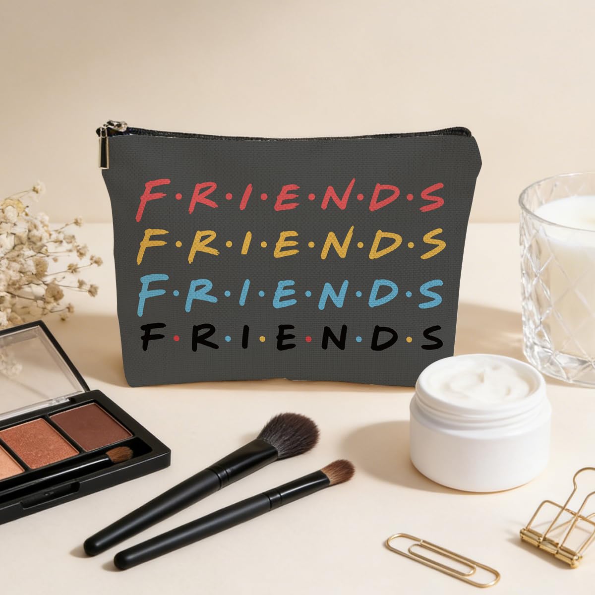 Funny Poisons Makeup Bag, Witchy Gifts Cosmetic Bag Travel Toiletry Bags