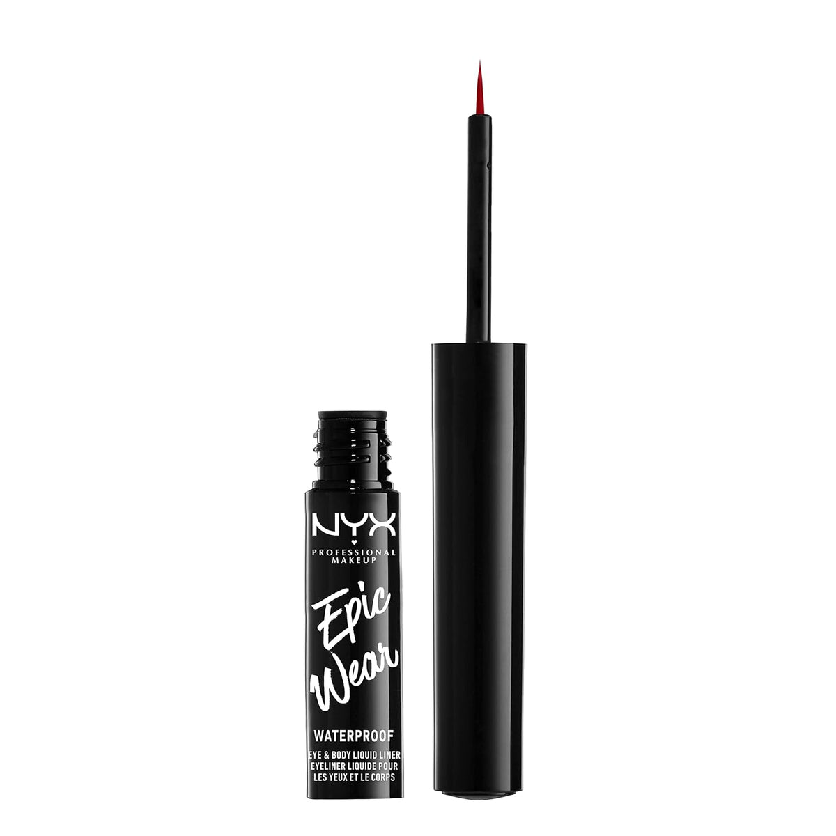NYX PROFESSIONAL MAKEUP Epic Wear Liquid Liner, Long-Lasting Waterproof Eyeliner - Black