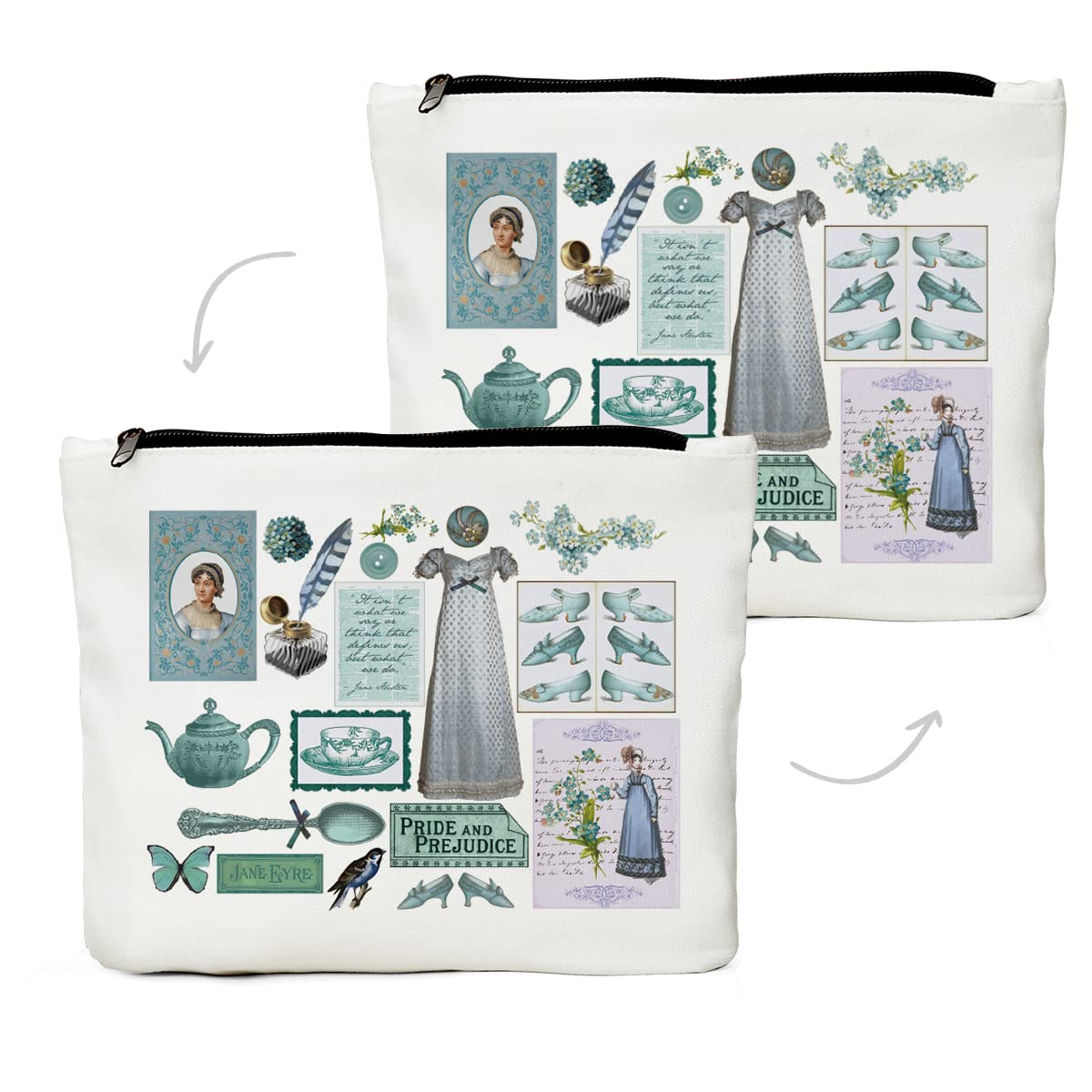 Funny Gifts for Women Makeup Bag Friendship Gifts Cosmetic Bag Zipper Pouch