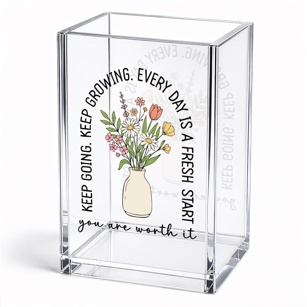 Beautiful Girl You Can Acrylic Pencil Holder Cup Gifts for Daughter