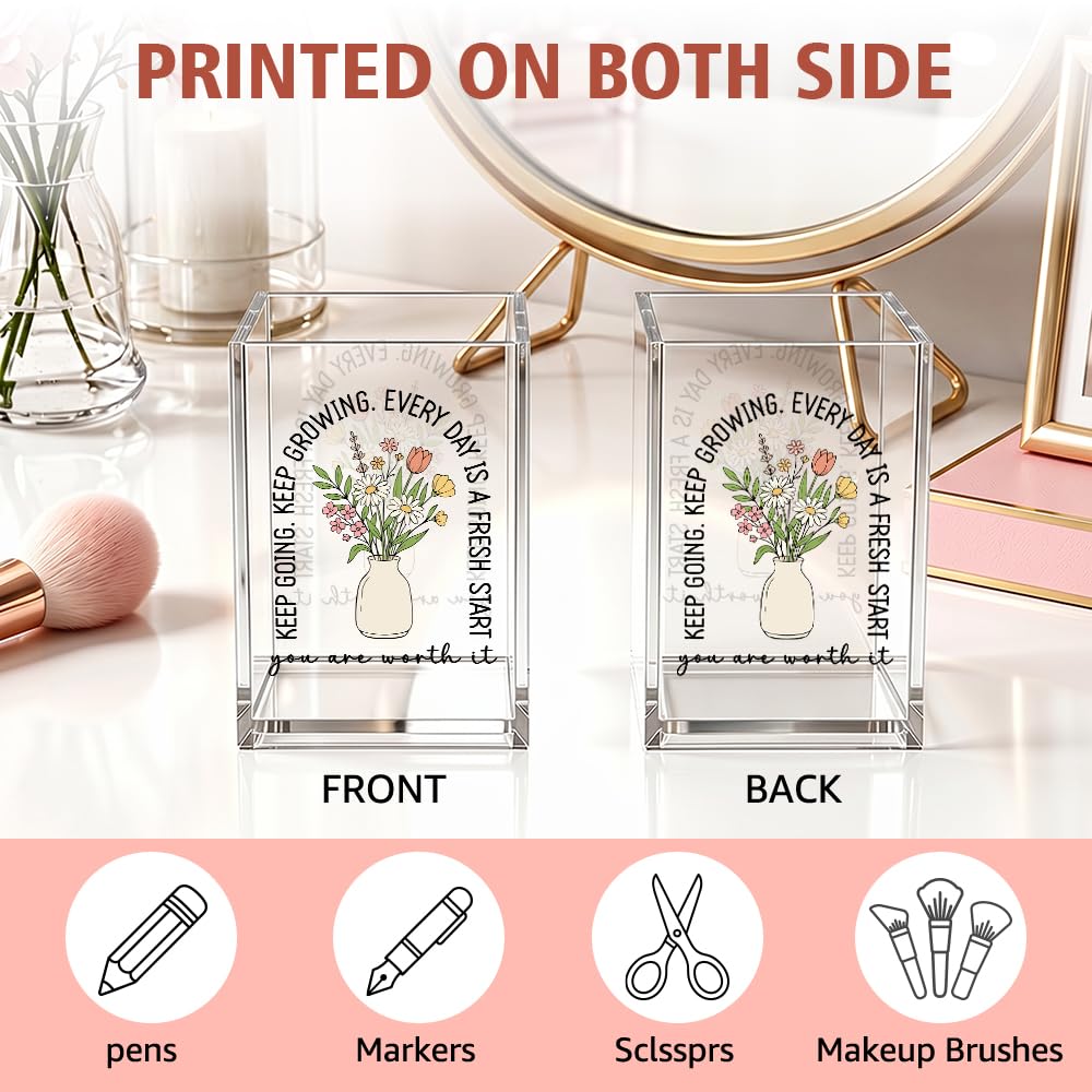 Beautiful Girl You Can Acrylic Pencil Holder Cup Gifts for Daughter