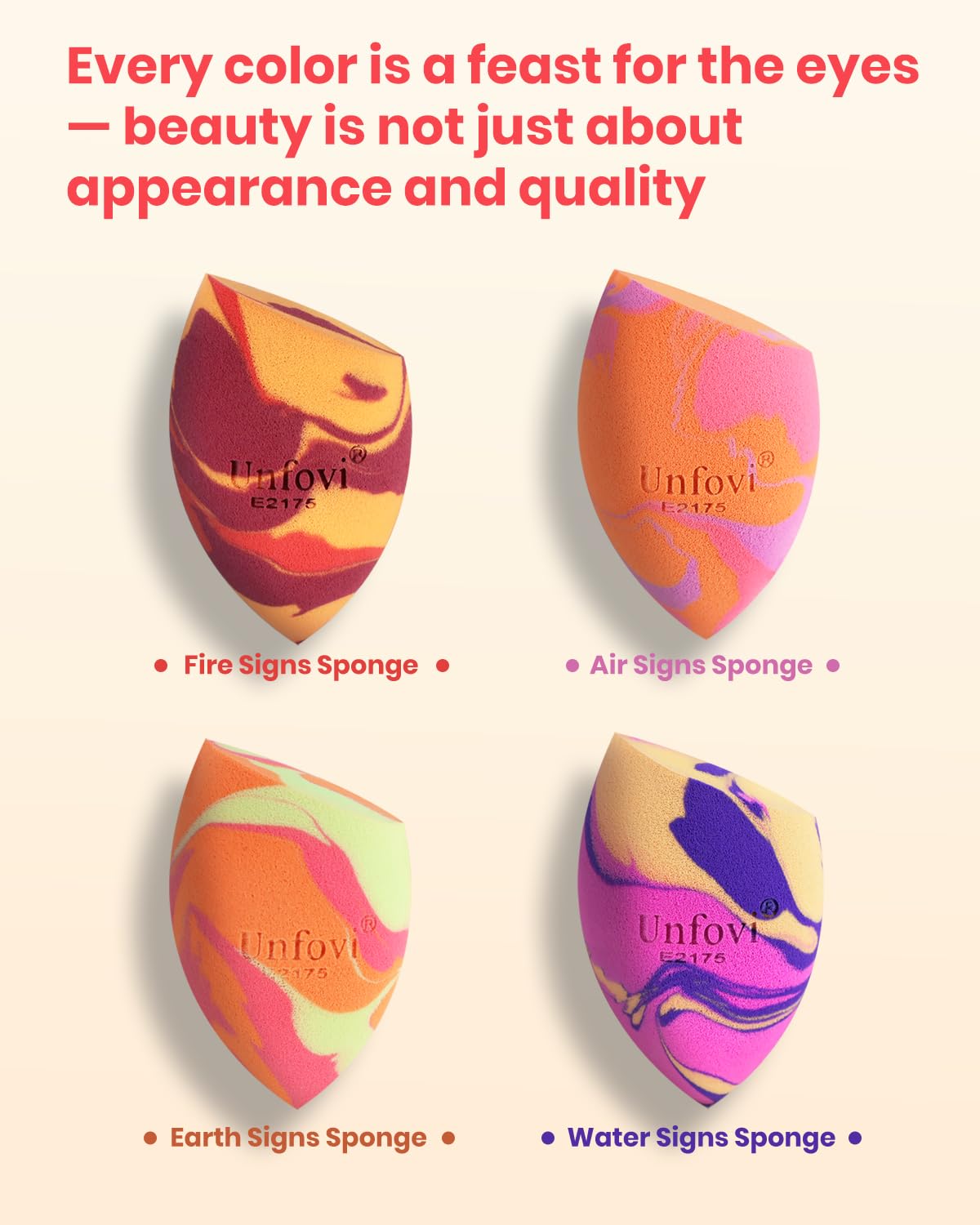 7-Pack Makeup Sponges Set, Cosmetic Sponge for Foundation & Concealer, Latex-Free Reusable Beauty Face Blender, Soft Makeup Blenders for Liquid, Cream, Powder Wet/Dry Application (Multi)