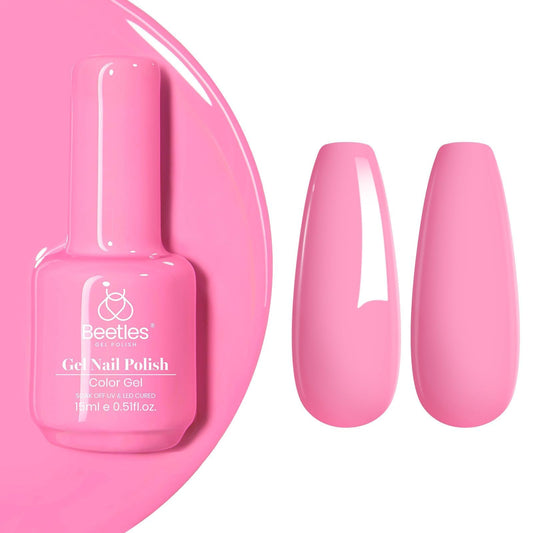 Beetles White Gel Nail Polish, 1pc 15ml White Gel Polish