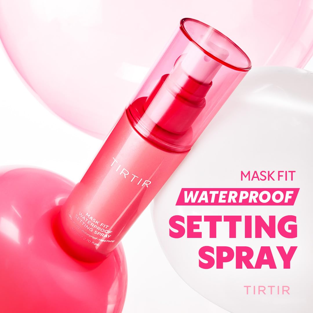 TIRTIR Mask Fit Make-up Fixer | 24H Transfer-Resistant Lightweight Non-Greasy Makeup Setting Spray 2.7 Fl Oz